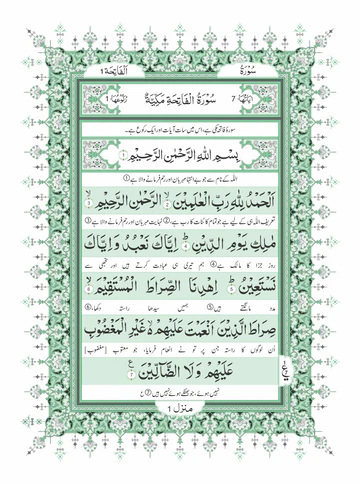 Sipara Set Translation(Tarjuma Between the Lines) of the Holy Quran - Image 3