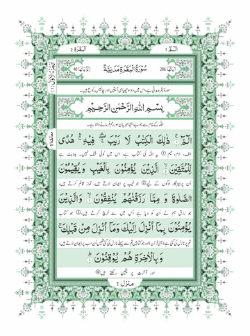 Sipara Set Translation(Tarjuma Between the Lines) of the Holy Quran - Image 2