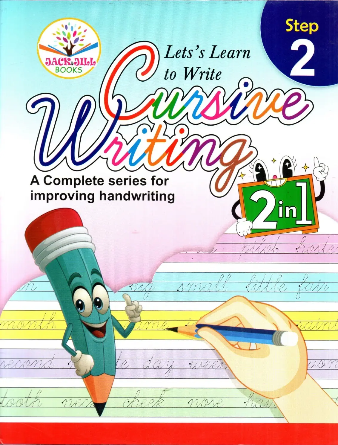 Let's Learn to Write Cursive Writing Step 2 Handwriting Practice Workbook for Kids